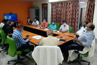 Principal Secretary Supriya Amrit holds meeting regarding corona infection in Lakhisarai