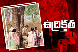 tribals stops forests officers