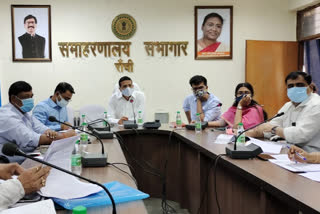 DC reviews various cells in Ranchi