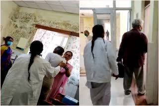 misbehavior of hospital staff