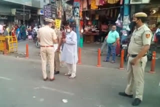 No Mask No Good campaign launched in Delhi Kamla Nagar Market