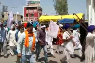 farmers organization decided to take out shaheed kisan yatra