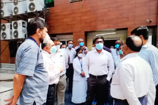 pratay Amrit inspected PMCH