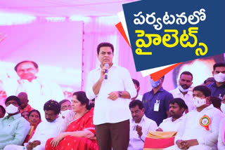 minister ktr visit in warangal