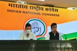 Congress Spokesperson Dr Ajoy Kumar addressing a press conference