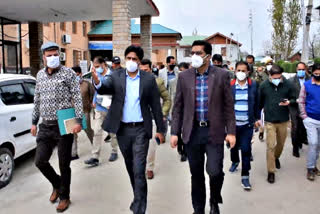 Dr. Shahid Iqbal Choudhary visited Pulwama