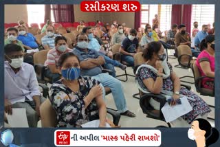 રાજ્યમાં રસીકરણ અભિયાનમાં આણંદ જિલ્લો બીજા ક્રમે