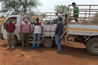 ration-being-transported-in-the-containment-zone-of-rajnandgaon