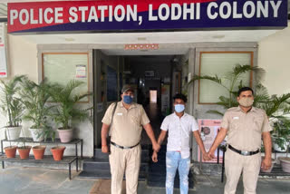 lodhi colony police arrested notorious miscreant