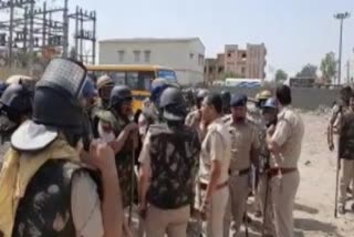 controversial video of Kaithal police is trending on social media