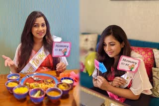 Photos of Shreya Ghoshal's baby shower