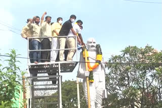 rajampeta tdp protest