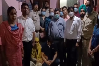 faridabad health department raid