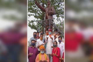 Preparations for Dr. Bhimrao Ambedkar birth anniversary in Gopalganj