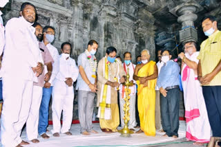 minister errabelli, Ugadi calendar on warangal development