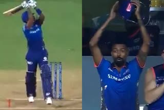 PL 2021: Suryakumar Yadav's Humongous Six Leaves Hardik Pandya Shell-Shocked. Watch