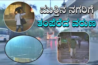 Heavy rain at several places in Hyderabad