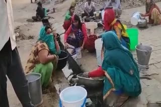 drinking water crisis in Ballupura, drinking water crisis in Sikar