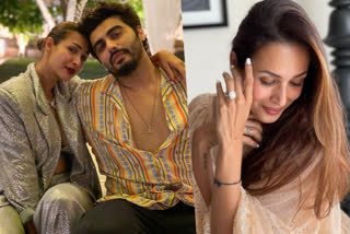 Malaika flaunts huge ring, fans ask 'did you and Arjun Kapoor get engaged?'