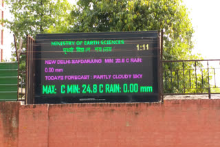 Record breaking temperature in Delhi