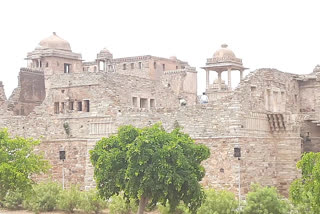 चित्तौड़ दुर्ग पर बंद हुआ लाइटिंग शो, Latest hindi news of chittorgarh