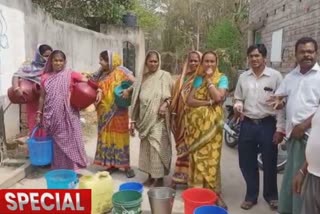 bengal election 2021 water crisis at patalkhuri village in bankura