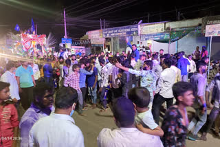 Youths dance For Bhima Koregaon song