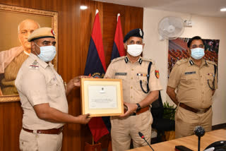 begampur police station got best award in delhi