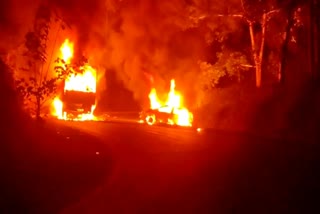 accident between car and lorry