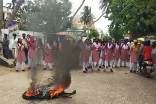 student strike in puri women's college