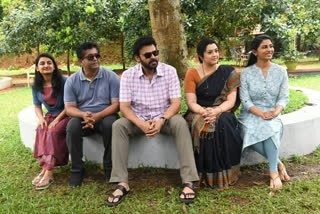 venkatesh completed his shooting part in drishyam 2 remake