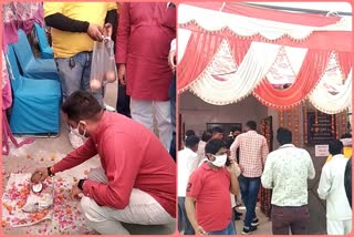 Municipal Councillor  Inaugration Office for Scavengers in delhi