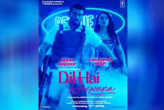Teaser of music video Dil Hai Deewana of Arjun and Rakulpreet out