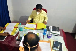 District Magistrate Navdeep Shukla