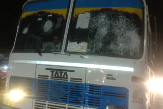 attack on polling party bus in agra