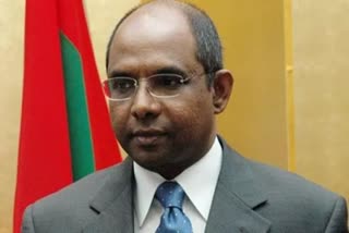 मालदीव के विदेश मंत्री अब्दुल्ला शाहिद