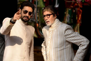 Big B calls son Abhishek Bachchan 'father's pride'