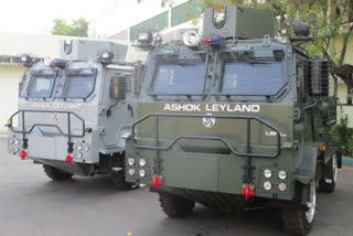 Ashok Leyland  Ashok Leyland supplies bullet-proof vehicle to IAF  Indian Air Force  IAF inducted Light Bullet Proof Vehicles  Light Bullet Proof Vehicles  Ashok Leyland supplies bullet proof vehicle  Ashok Leyland bullet proof vehicle  അശോക് ലേ ലാൻഡ്  അശോക് ലേ ലാൻഡ് ബുള്ളറ്റ് പ്രൂഫ് വാഹനം  അശോക് ലേ ലാൻഡ് ഇന്ത്യൻ വ്യോമസേന  ഇന്ത്യൻ വ്യോമസേന  ഹിന്ദുജ ഗ്രൂപ്പ്  സിവി‌എൻ‌ജി