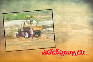 sand mafia in mahaboobnagar district