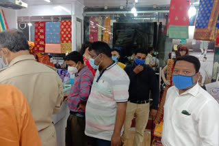 Five shops violating Corona Guideline sealed in Jamshedpur