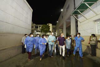 Manish Sisodia inspected two major hospitals as soon as he became the nodal minister in delhi