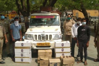 25 cases of liquor recovered