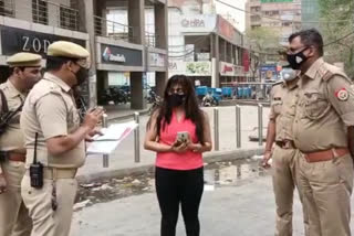 Fines of Rs 1000 for not wearing masks in Noida