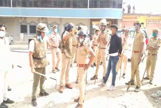 इंटरनेट सेवा रही बंद, छबड़ा बारां की खबर,  Curfew on 7th day in Chhabra, Internet service stopped