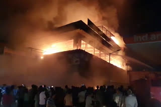 fire in Kaithal furniture showroom