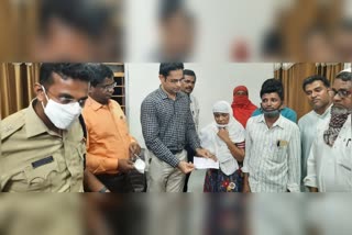 30 lakh compensation to driver's family who died recently