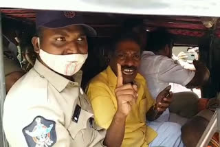 police arrested tdp leaders in tirupathi