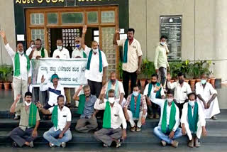 Farmers protest