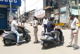 हरदा में कोरोना कर्फ्यू