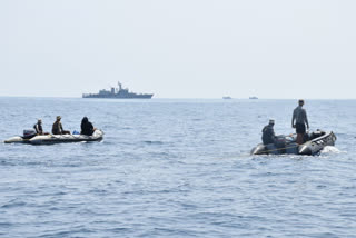 INS Nireekshak continues underwater search for 6 missing fishermen off Mangaluru coastINS Nireekshak continues underwater search for 6 missing fishermen off Mangaluru coast